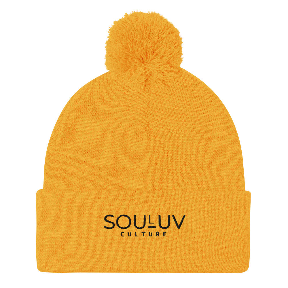 Pom-Pom Signature Beanie