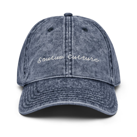 Vintage Denim Cap