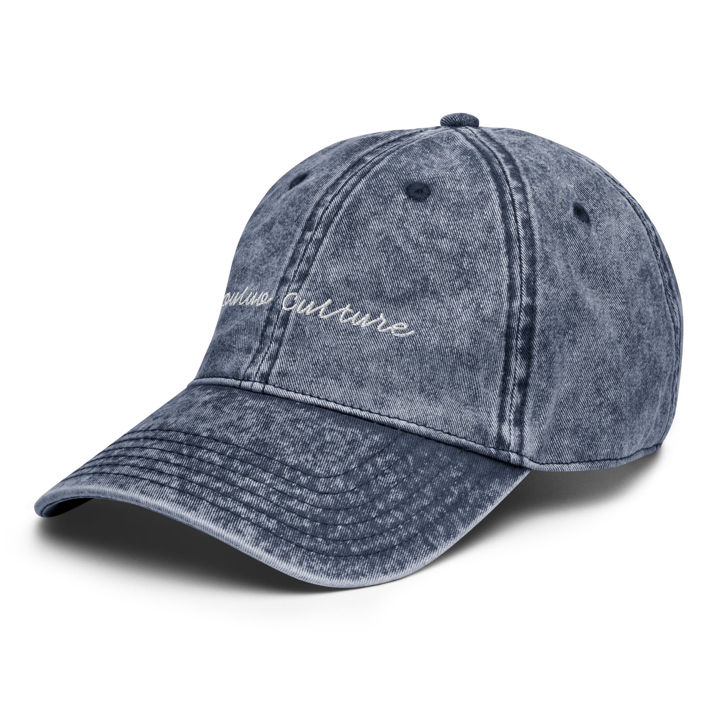 Vintage Denim Cap